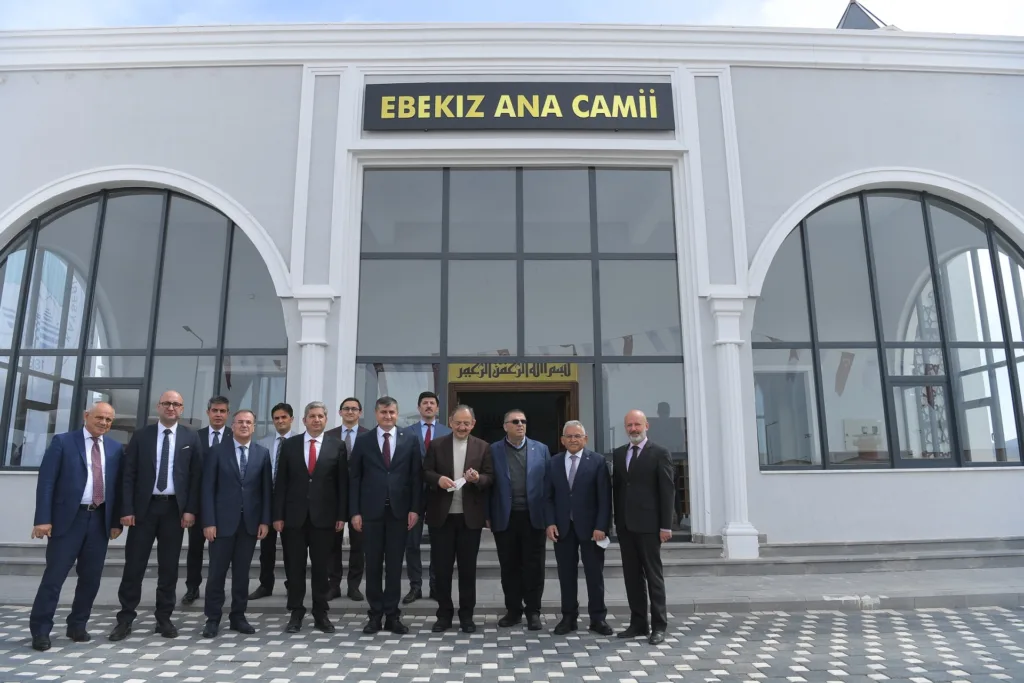 baskan buyukkilic ozhaseki ile bunyanda ebekiz ana cami acilisini yapti 19 m - Mega TV