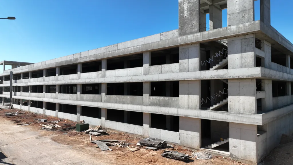 Akdeniz Üniversitesi Katlı Otoparkında Betonarme İmalatı Tamamlandı - Mega TV Akdeniz Universitesi katli otopark tamamlandi 6 - Mega TV