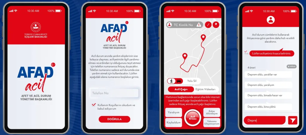 AFAD ACİL MOBİL UYGULAMASI TEK TUŞ HAYATA DOKUNUŞ - Mega TV afet anlarinda iletisime katki saglayacak afad acil uygulamasi yayinlandi scaled 2 - Mega TV