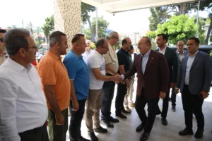 BAKAN ÇAVUŞOĞLU VE BAKAN ERSOY’DAN ALANYA BELEDİYESİ’NE ZİYARET - Mega TV 2 7 - Mega TV