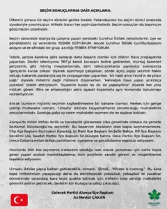 MEVLÜT ÇAKAN’DAN SERT AÇIKLAMA - Mega TV WhatsApp Image 2023 05 29 at 15.29.54 1 - Mega TV
