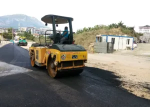 ASFALT ÇALIŞMALARI MERKEZDEN KIRSALA DEVAM EDİYOR - Mega TV 1 5 - Mega TV