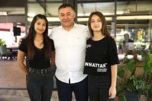 YÜCEL, OBA KIZ ÖĞRENCİ YURDU ÖĞRENCİLERİ İLE BİR ARAYA GELDİ - Mega TV 3 4 - Mega TV