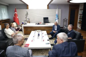 AVRUPALI BİLİM İNSANLARINDAN BAŞKAN BÜYÜKKILIÇ’A ZİYARET - Mega TV ABD 0767 g - Mega TV