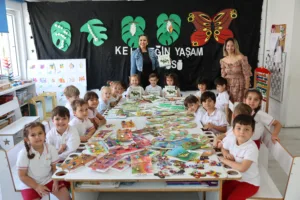BÜYÜKŞEHİR’DEN OKULLARA İPEK BÖCEĞİ BESLEME SETİ - Mega TV Buyuksehirden Okullara Ipek Bocegi besleme setleri 4 - Mega TV