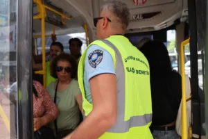 Buyuksehirden Otobuslere klima denetimi 2 - Mega TV