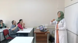 KAYMEK’TEN SAĞLIK ÇALIŞANLARINA TÜRK İŞARET DİLİ KURSU - Mega TV 645656756765 k min - Mega TV