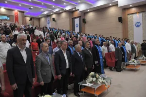 BAŞKAN BÜYÜKKILIÇ, DEVELİ’DE MEZUN ÖĞRENCİLERİN SEVİNÇLERİNE ORTAK OLDU - Mega TV ABD 8970 6 min - Mega TV