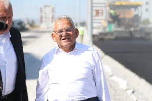 BAŞKAN BÜYÜKKILIÇ, ASFALT YAPIMINA BAŞLANAN 60 MİLYON TL’LİK YOLDA İNCELEMEDE BULUNDU - Mega TV NURI9011 z min - Mega TV