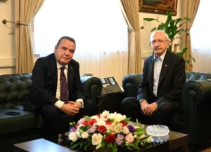 BAŞKAN BÖCEK VE BAŞPEHLİVAN ZEYBEK'TEN CHP GENEL BAŞKANI KILIÇDAROĞLU'NA ZİYARET - Mega TV baskan ankara ziyareti 4 min - Mega TV