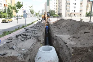 Kaski, Altınoluk Mahallesi'nde Yağmur Suyu Hatlarını Güçllendirdi - Mega TV A99A3207 k min - Mega TV