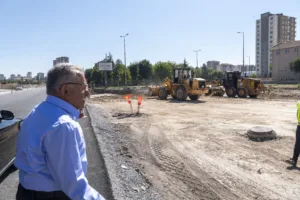 BAŞKAN BÜYÜKKILIÇ, MUSTAFA ŞİMŞEK BULVARI'NI MALATYA YOLUNA BAĞLAYACAK YOLU İNCELEDİ - Mega TV ABC 6239 u min - Mega TV