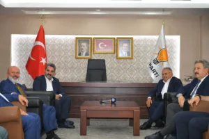 Büyükkılıç'tan Başkanlara Cumhur İttifakı Ortağı Ak Parti Ve MHP'ye Ziyaret - Mega TV AK PARTI 1 p min 1 - Mega TV