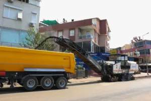 Antalya Bulvari Yol Calismasi 4 min - Mega TV
