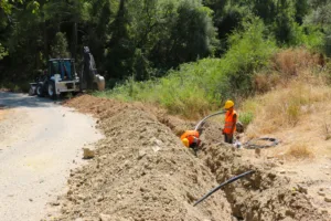 Karacaören Mahallesi İlk Kez İçme Suyuna Kavuşuyor - Mega TV Karacaoren icme suyuna kavusuyor 2 min - Mega TV