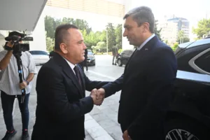 Vali Şahin’den Başkan Böcek’e iade-i ziyaret - Mega TV SRD 4753 min - Mega TV