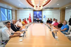 Alanyalı Muhtarlardan Böcek’e Ziyaret - Mega TV WhatsApp Image 2023 08 24 at 14.22.07 1 - Mega TV