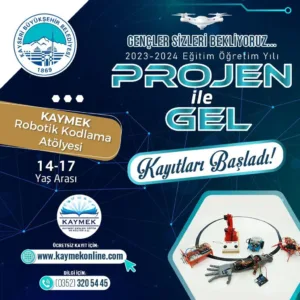 Büyükşehir Kaymek'ten ‘Projen İle Gel Robotik Kodlama Atölyesi’ - Mega TV 1 t 2 min - Mega TV