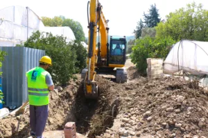 Asat Kumluca Kanalizasyon Calismasi 3 min - Mega TV