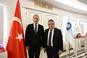 Baskan Bocek Zabita Haftasini kutladi 2 1 min - Mega TV