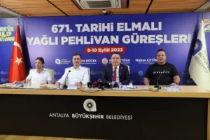 Elmali Guresleri basin toplantisi 4 min - Mega TV