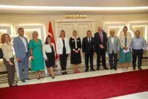 İngiltere Büyükelçisi Jill Morris’ten Başkan Böcek’e Ziyaret - Mega TV Ingiltere Buyukelcisi Jill Morristen Baskan Boceke ziyaret 7 min - Mega TV