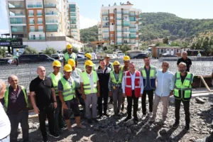 Kumluca Stadyum temel atma toreni yapildi 19 min - Mega TV