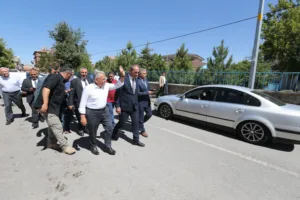 Başkan Büyükkılıç, Tomarza'da Pazarcı Esnafı İle Buluştu, Yurt İnşaatını İnceledi - Mega TV NURI5172 8 min - Mega TV