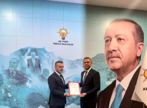 Ak Parti Yeni İlçe Başkanı Mehmet Şarani Tavlı Oldu - Mega TV WhatsApp Image 2023 09 11 at 23.01.54 - Mega TV