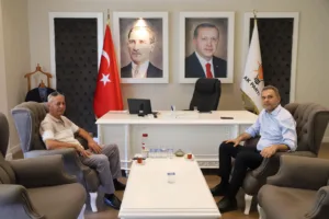 Başkan Tavlı'ya Hayırlı Olsun Ziyaretleri Sürüyor - Mega TV WhatsApp Image 2023 09 25 at 13.11.53 - Mega TV