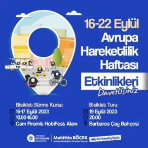 Avrupa Hareketlilik Haftası Başlıyor - Mega TV avrupa 1 min - Mega TV