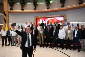 baskan bocek ahilik ziyaret 1 min - Mega TV