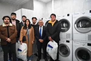 Genç Dostu Büyükşehir'in Örnek Hizmeti Çamaşır Yıkama Merkezi'nin Kapasitesi Genişletildi - Mega TV buyuksehir camasir yikama merkezi k min - Mega TV