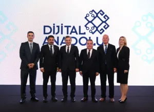Başkan Böcek, ‘Dijital dönüşümde kararlıyız’ - Mega TV Baskan TURKONFED toplanti 1 - Mega TV