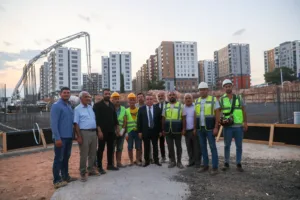 Kepez Santral kapali pazar yeri temel atma ve anahtar teslim toreni 12 min - Mega TV