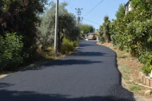 Manavgat Bucakşeyhler Mahalle Yolu Asfaltlanıyor - Mega TV Manavgat bucakseyler asfalt 4 min - Mega TV