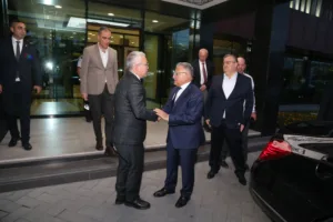 Sivas Valisi Şimşek'ten Başkan Büyükkılıç'a Ziyaret - Mega TV NURI2665 9 min 1 - Mega TV