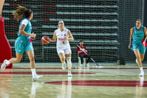 Toroslar Kadin Basketbol BBC Grengewaldi maglup etti 19 min - Mega TV