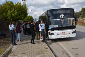 ULASIM UNIVERSITE OTOBUSLERI DENETIM 2 1 min - Mega TV
