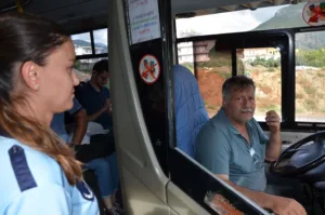 Üniversite Hattında Çalışan Otobüsler Denetlendi - Mega TV ULASIM UNIVERSITE OTOBUSLERI DENETIM 7 min - Mega TV