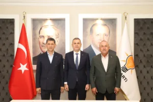 Mevlüt Çavuşoğlu'ndan İlçe Başkanı Tavlı'ya Hayırlı Olsun Ziyareti - Mega TV WhatsApp Image 2023 10 02 at 13.57.24 - Mega TV