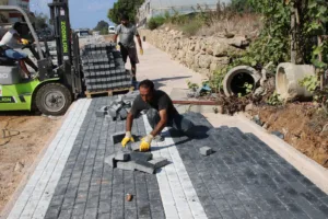 Payallar Caddesi Yeni Kaldırım İle Modern Bir Görünüme Kavuşturuluyor - Mega TV WhatsApp Image 2023 10 18 at 13.19.52 - Mega TV