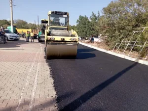 Demre Kekova grup yolu sıcak asfaltla kaplanıyor - Mega TV Demre kekova ucagiz kapakli yol sicak asfalt 1 - Mega TV
