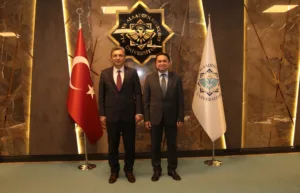Vali Şahin’den ALKÜ’ye Ziyaret - Mega TV VALI SAHINDEN ALKUYE ZIYARET 1 1 - Mega TV