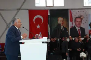 Bakan Özhaseki Ve Başkan Büyükkılıç , Osman Ulubaş İlkokulu Ve Ortaokulu Temel Atma Töreni'ne Katıldı - Mega TV 4 g 1 min - Mega TV