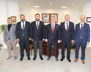 Alkü'den Ösym Başkanı Ersoy'a Ziyaret - Mega TV 500A8744 1 min - Mega TV