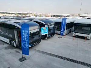 Kayseri Büyükşehir Belediyesi, Çevre Dostu Ulaşıma Yatırım Yapıyor - Mega TV DJI 0189 f min - Mega TV